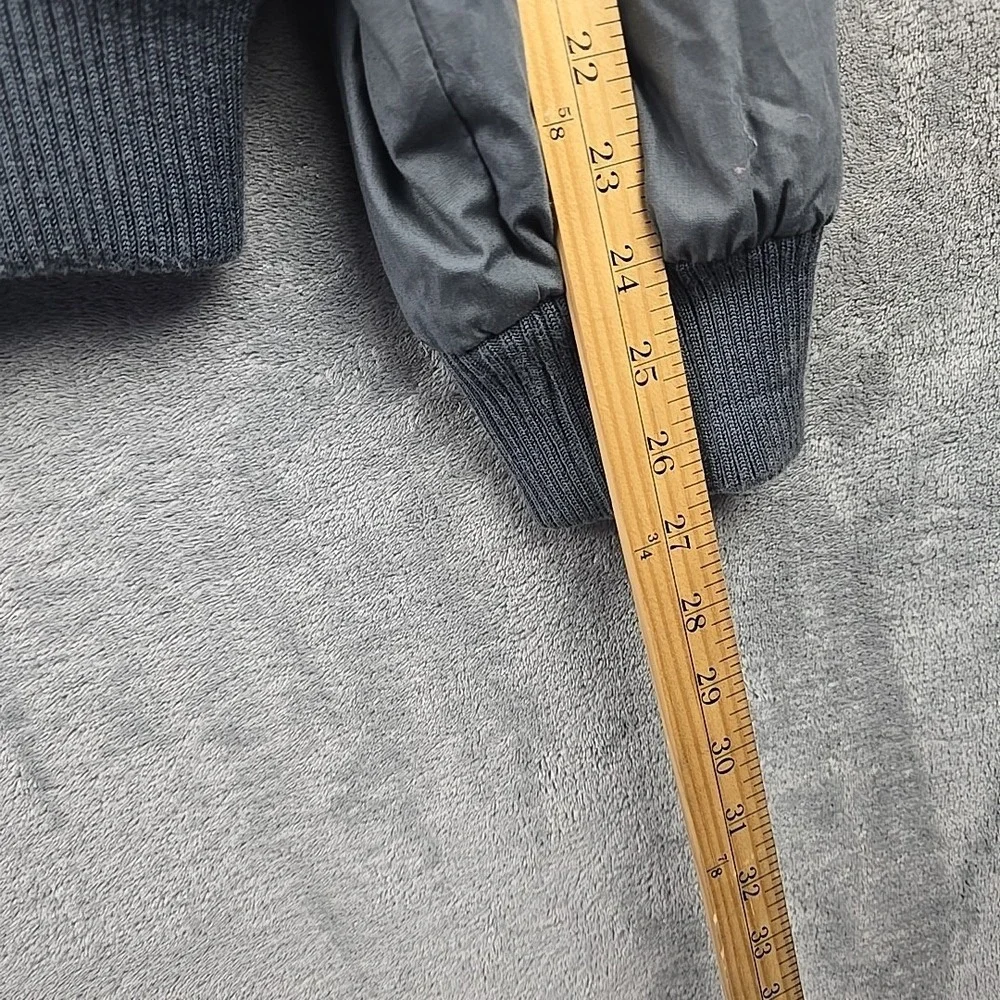 Vintage Members Only Jacket‎ Mens 44 XL Gray Bomber Lined Pockets